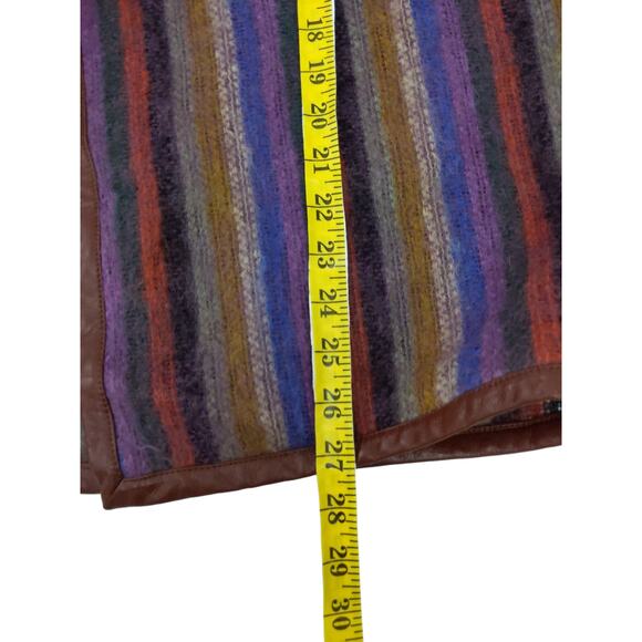 Vintage Mohair Jacket with Leather Trim - Picture 10 of 14